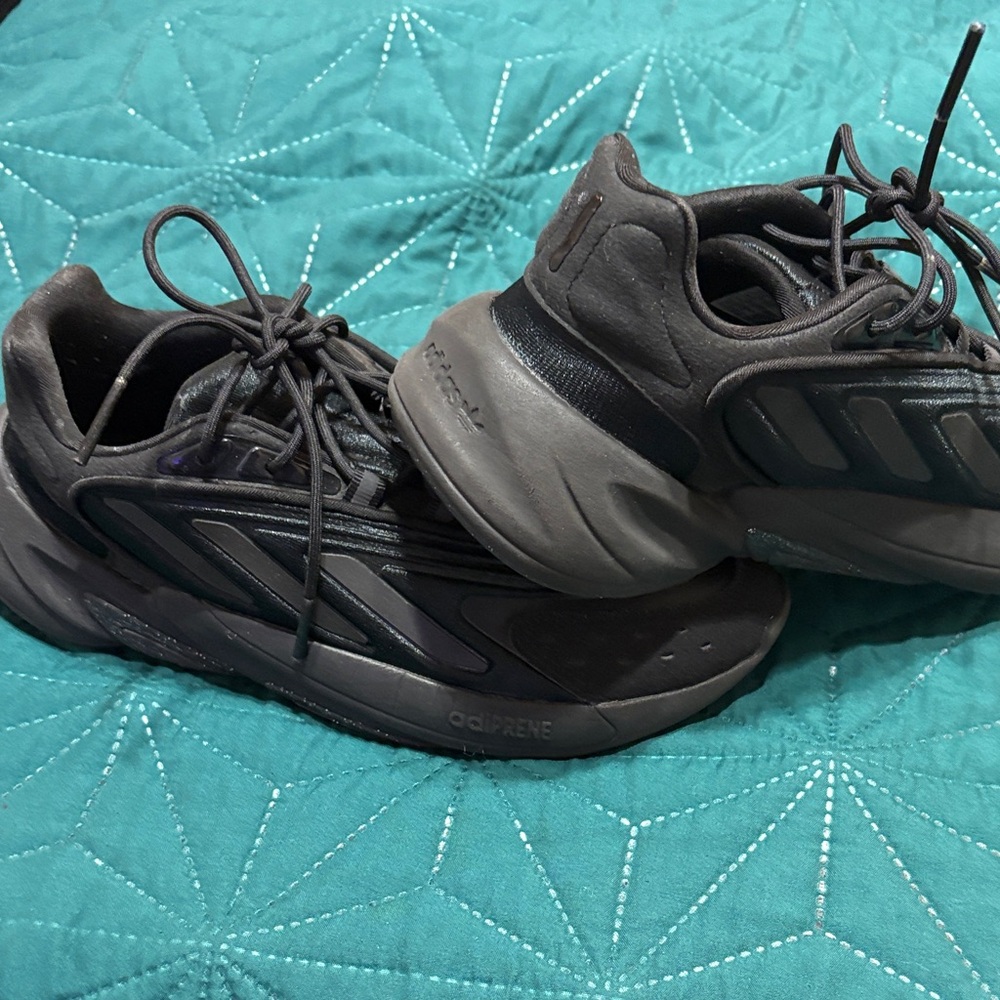 adidas Charcoal Black Athletic Shoes